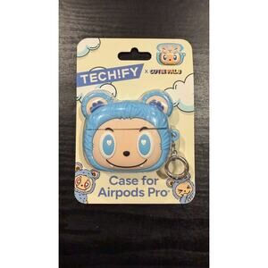 Techify Cutie Pals AirPods Pro Case - Blue Cutie NEW